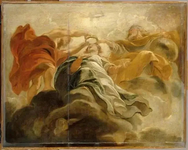 Le Couronnement de la Vierge - Peter Paul Rubens
