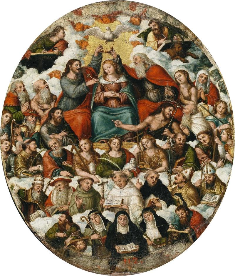 Le Couronnement de la Vierge - Vicente Masip