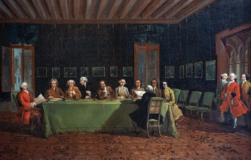 Le couvent diplomatique - Francesco Guardi