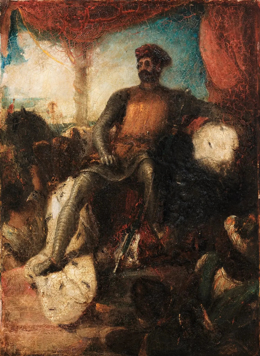 Le Croisé - Eugène Delacroix