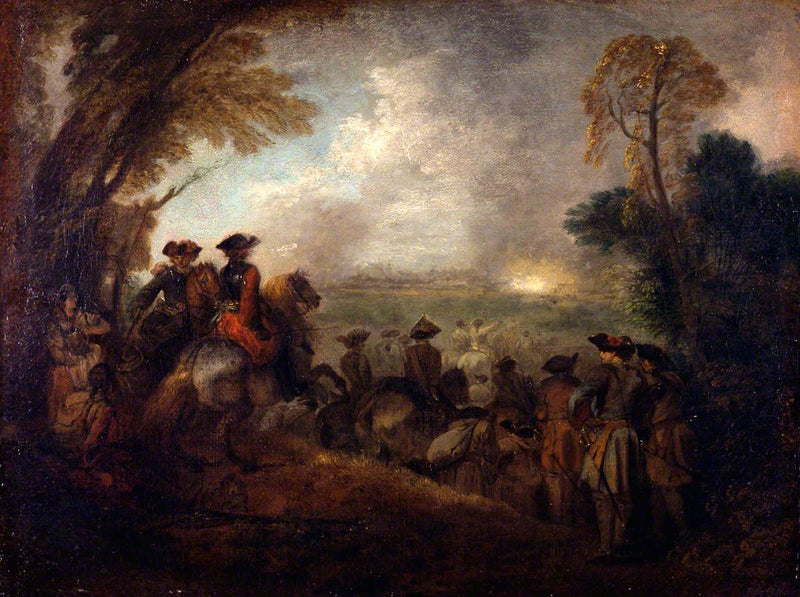 Le défilé - Antoine Watteau