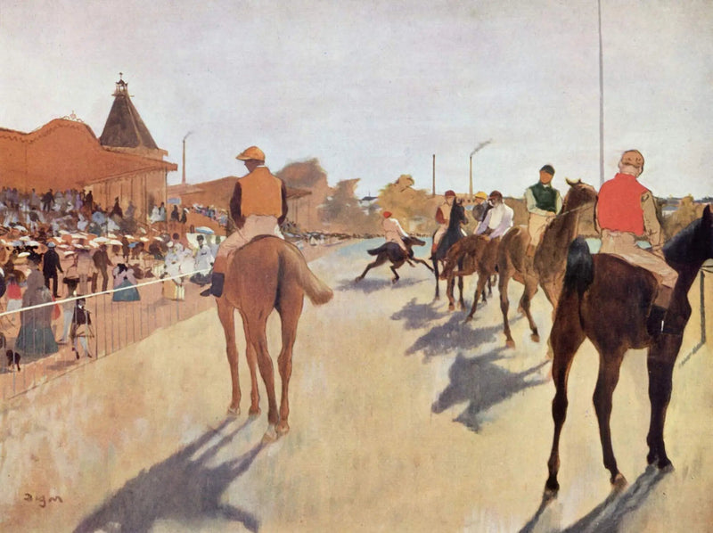 Le Défilé - Edgar Degas