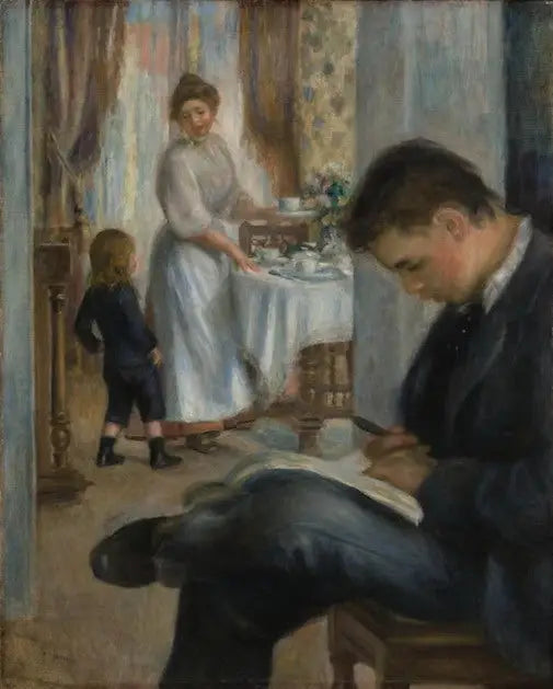 Le Déjeuner à Berneval - Pierre-Auguste Renoir