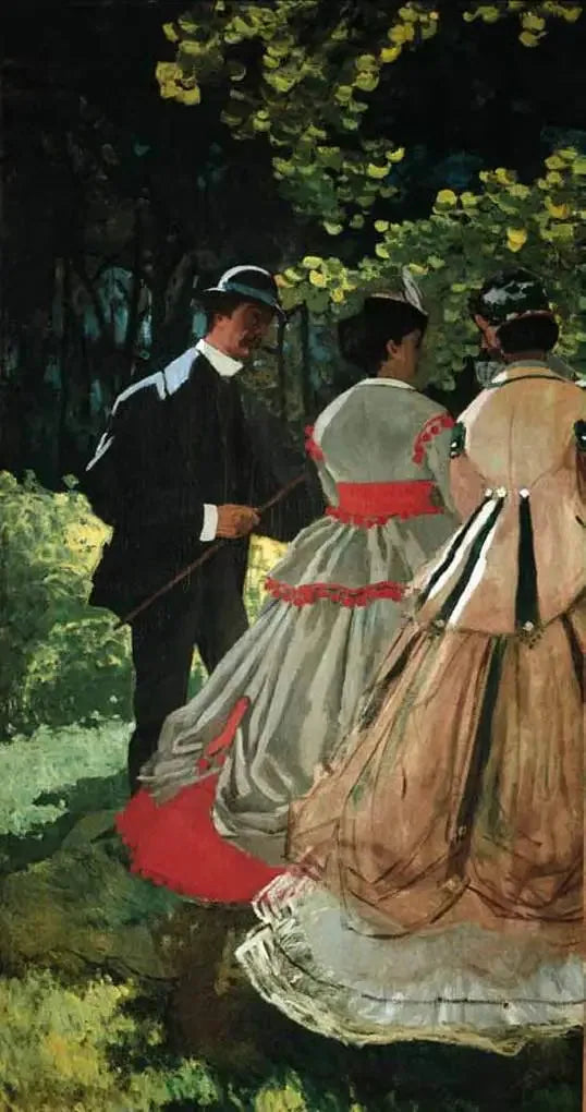 Le Déjeuner sur l'herbe - Claude Monet