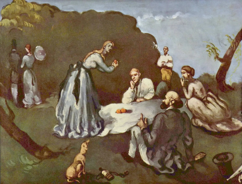 Le Déjeuner sur l'herbe - Paul Cézanne