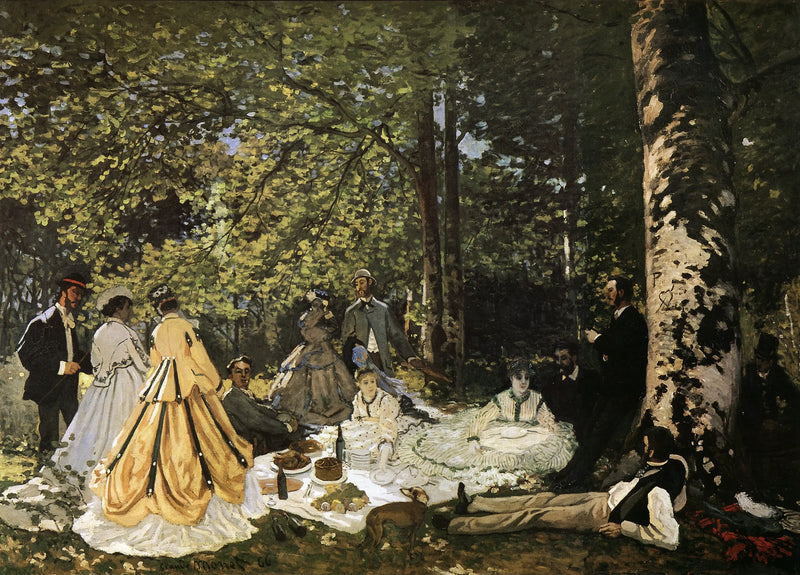 Le Déjeuner sur l'herbe - Claude Monet
