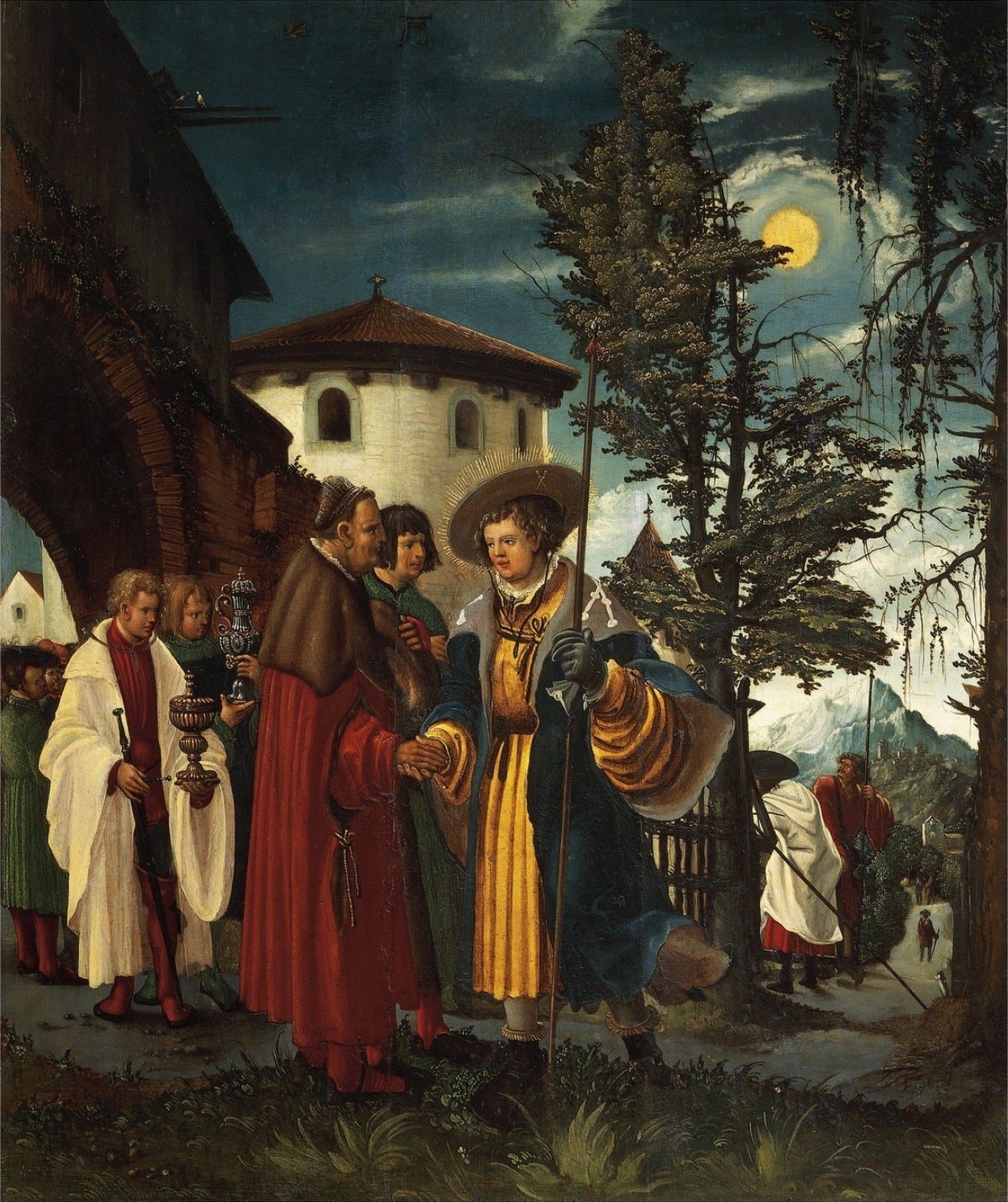 Le départ de Saint Florian - Albrecht Altdorfer