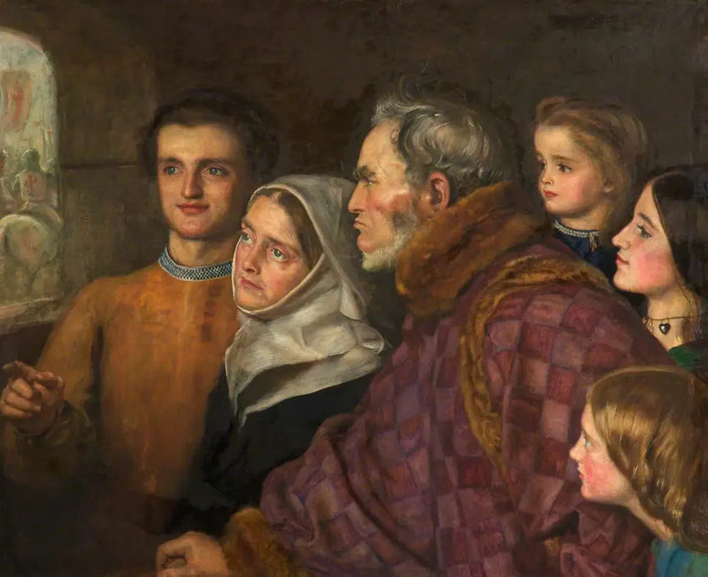 Le départ des croisés - John Everett Millais