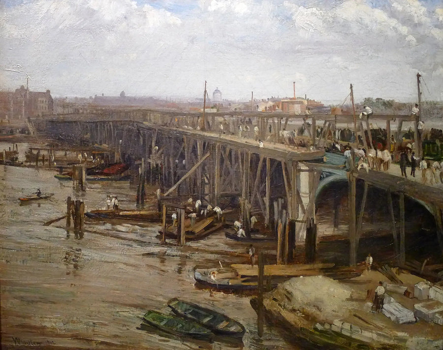 Le dernier du vieux Westminster - James Abbott McNeill Whistler