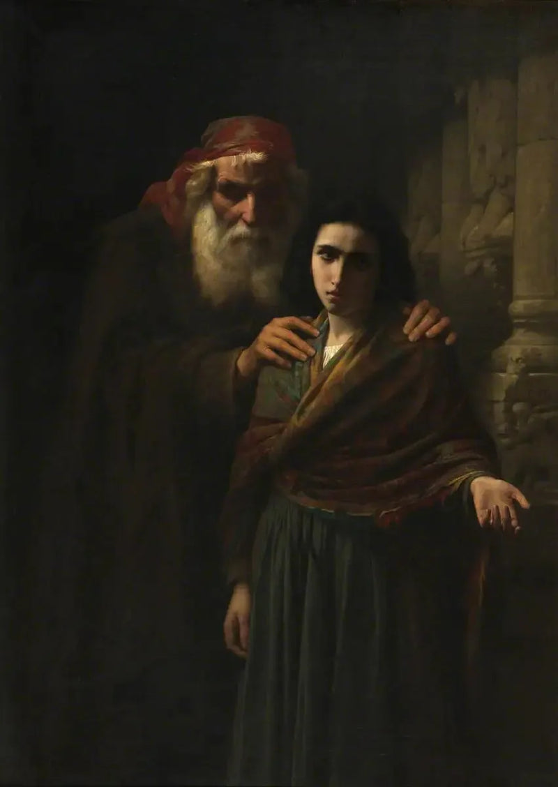 Le dernier soutien - Pierre Auguste Cot