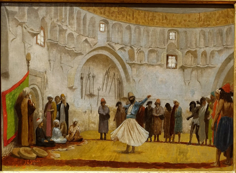 Le derviche tourneur (esquisse) - Jean-Léon Gérôme