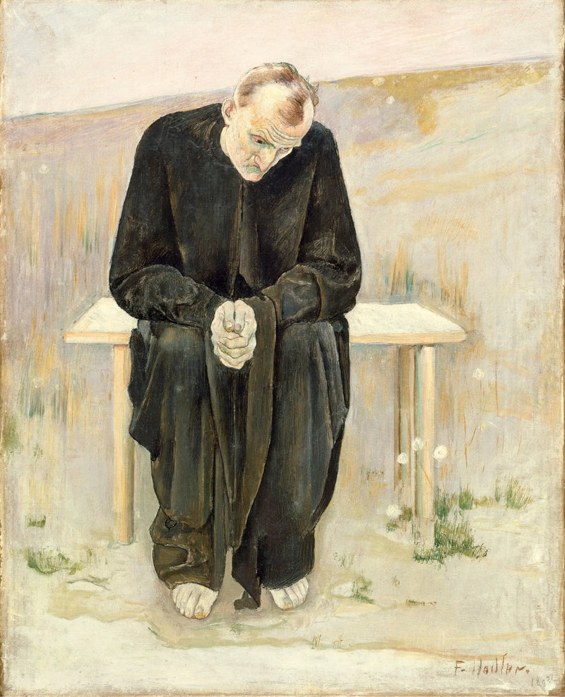 Le désabusé - Ferdinand Hodler