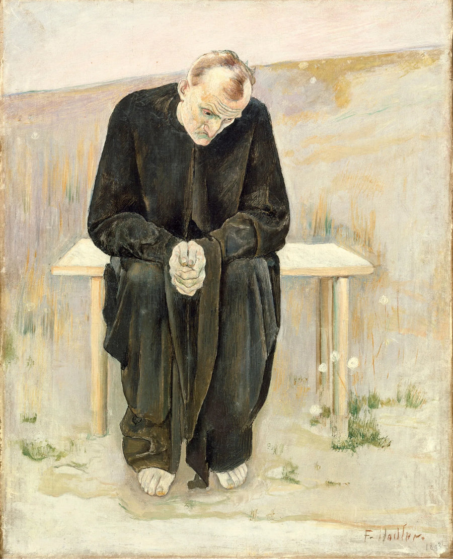 Le désabusé - Ferdinand Hodler