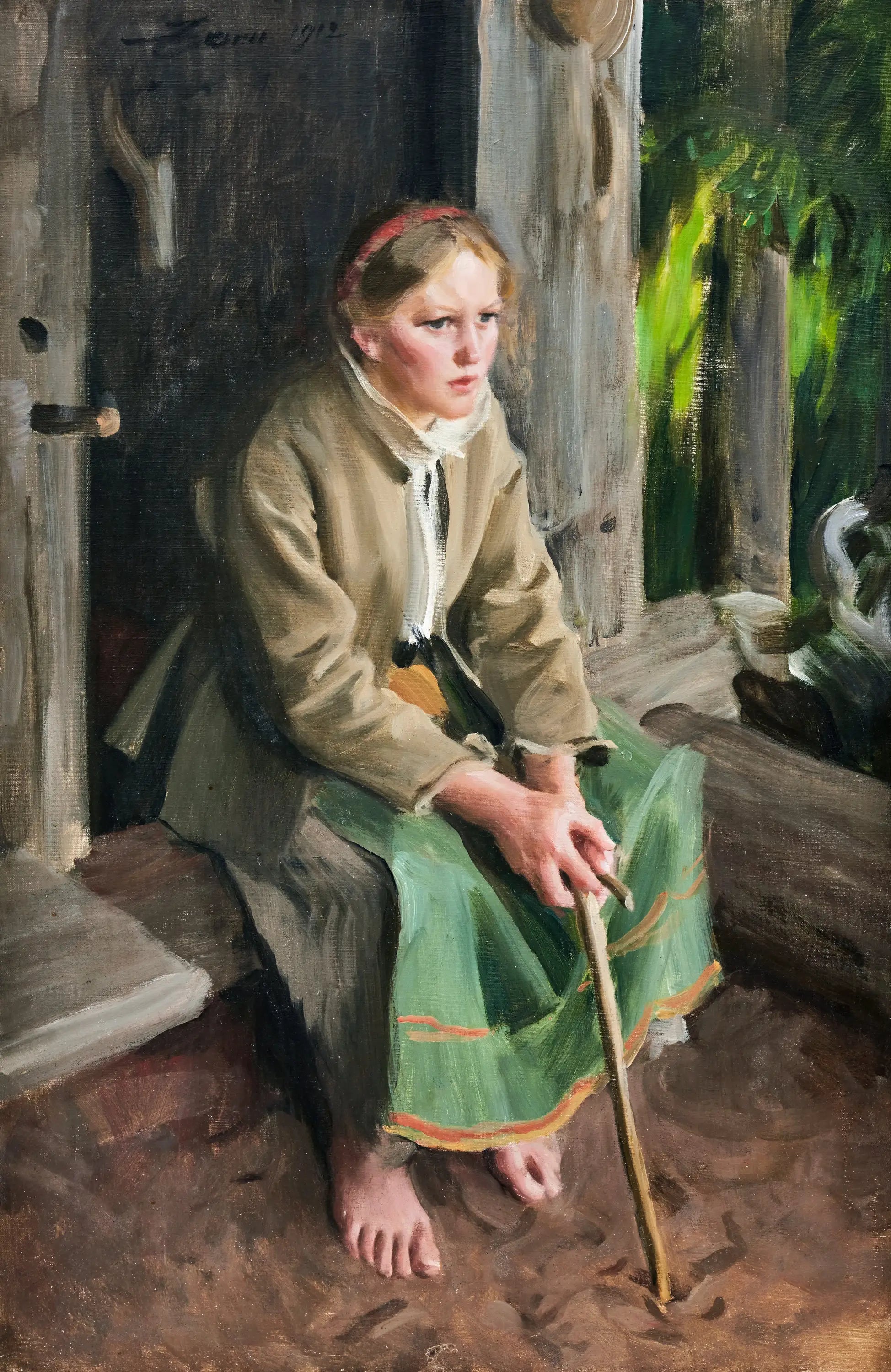 Le dimanche de la bergère - Anders Zorn - Alpha Reproduction