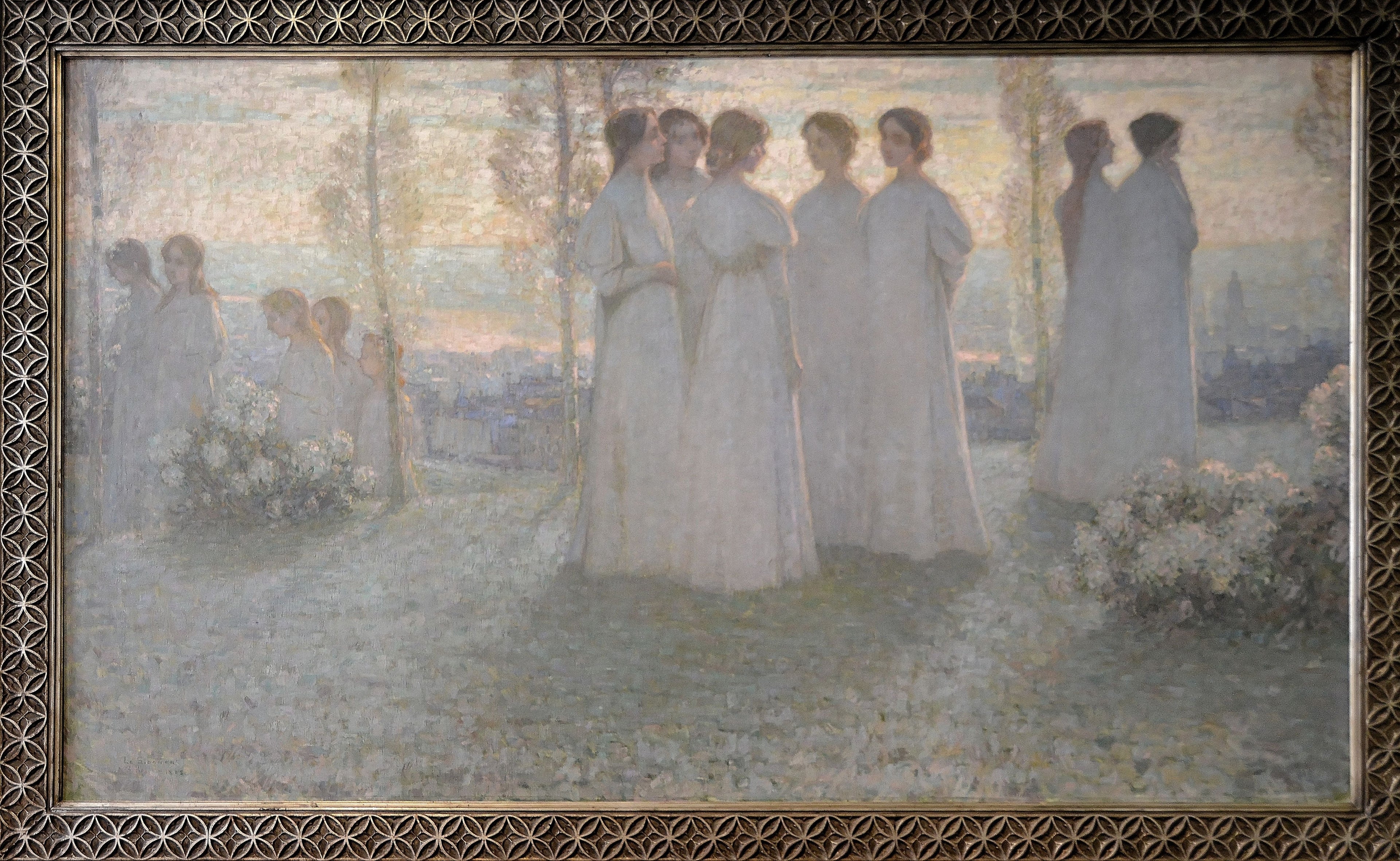 Le dimanche - Henri Le Sidaner