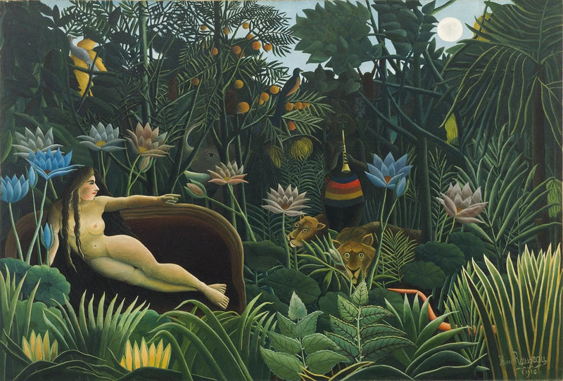 Le Donjon - Henri Rousseau