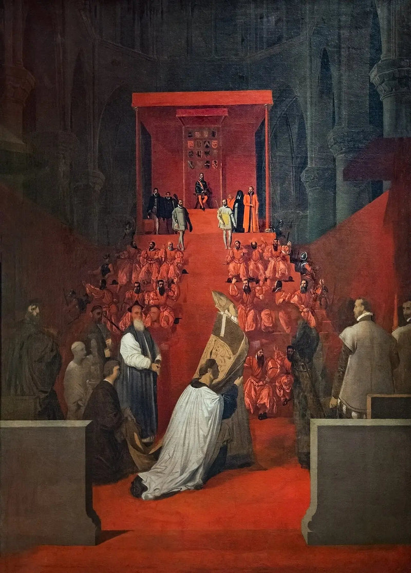 Le Duc d'Albe à Sainte-Gudule à Bruxelles - Jean-Auguste-Dominique Ingres