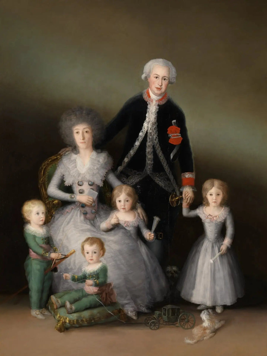 Le Duc d'Osuna et ses enfants - Francisco de Goya