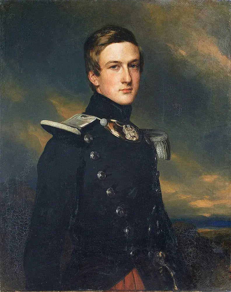 Le duc d'Aumale en chef de bataillon du XVIIe léger - Franz Xaver Winterhalter