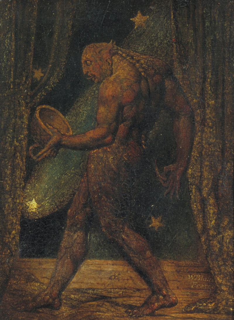 Le fantôme d'une puce - William Blake