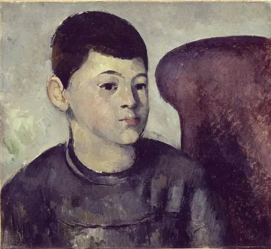 Le Fils de l'artiste au fauteuil rouge - Paul Cézanne