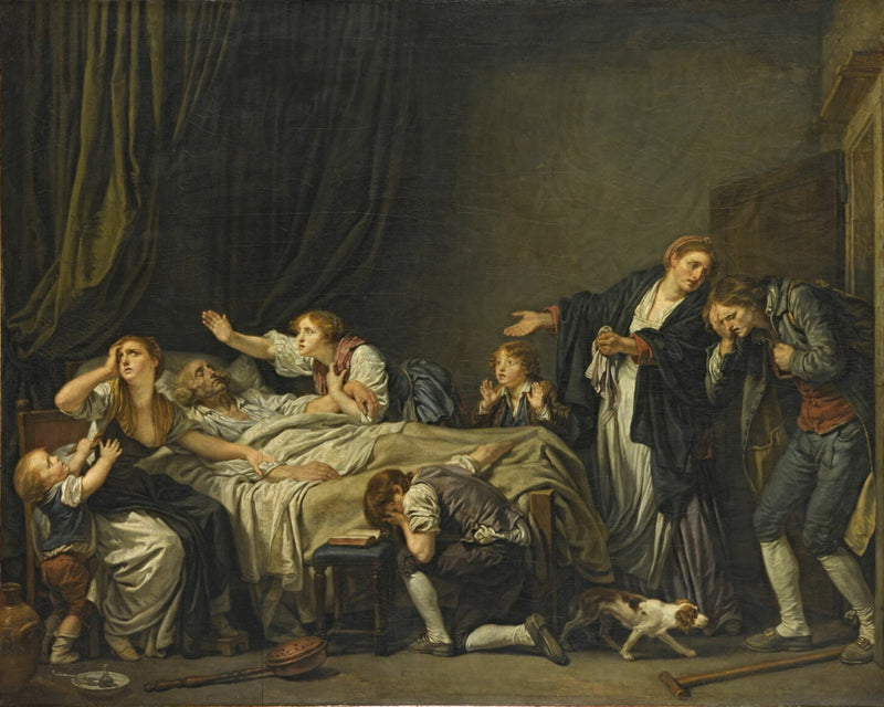 Le Fils puni - Jean-Baptiste Greuze