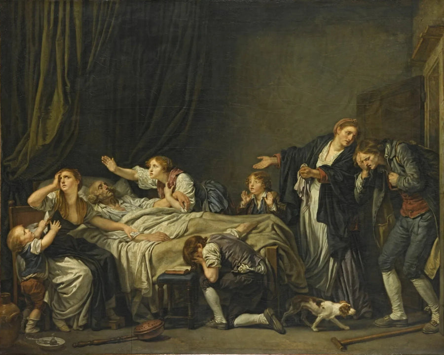Le Fils puni - Jean-Baptiste Greuze