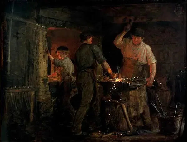 Le forgeron de Hornbæk - Peder Severin Krøyer