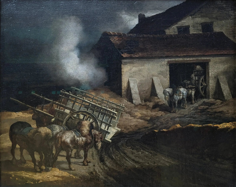 Le Four à plâtre - Théodore Géricault
