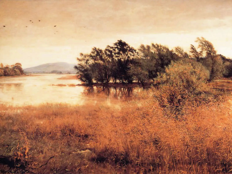 Le froid d'octobre - John Everett Millais