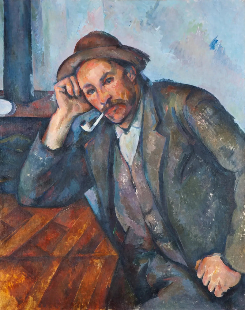 Le Fumeur accoudé - Paul Cézanne