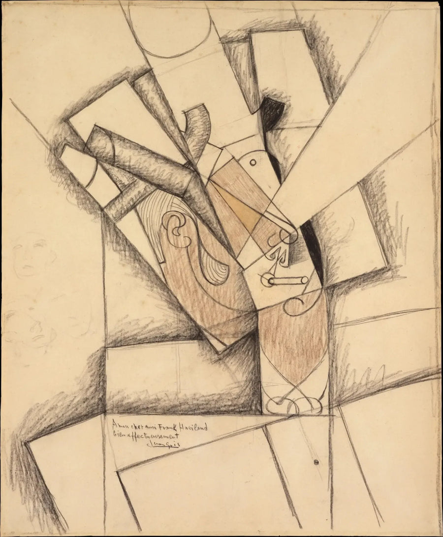 Le fumeur - Juan Gris