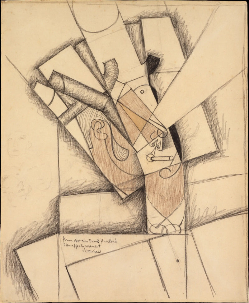 Le fumeur - Juan Gris