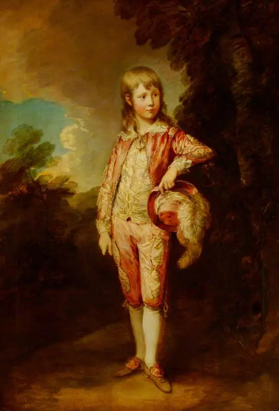 Le garçon rose (peut-être Francis Nicholls, né en 1774) - Thomas Gainsborough
