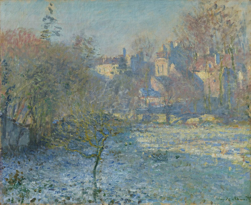 Le givre - Claude Monet