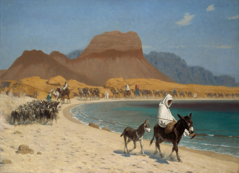 Le golfe d'Aqaba - Jean-Léon Gérôme