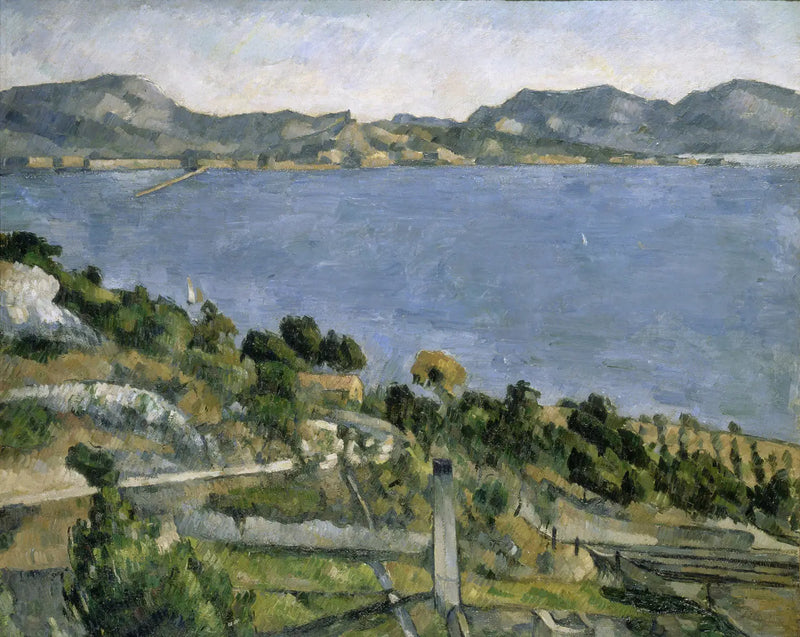 Le Golfe de Marseille vu de l'Estaque - Paul Cézanne