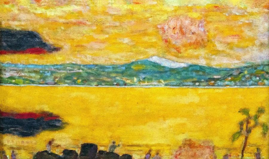 Le golfe de Saint-Tropez au couchant - Pierre Bonnard