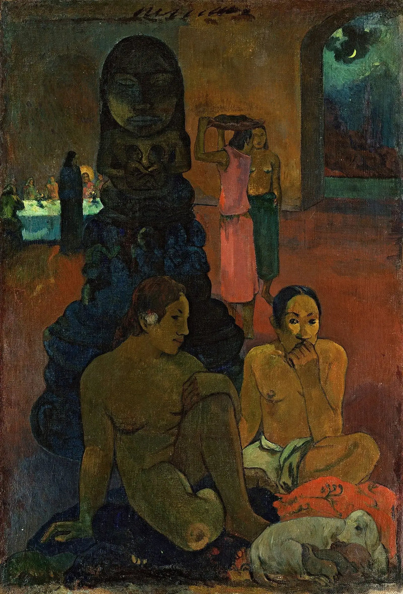 Le Grand Boudha - Paul Gauguin