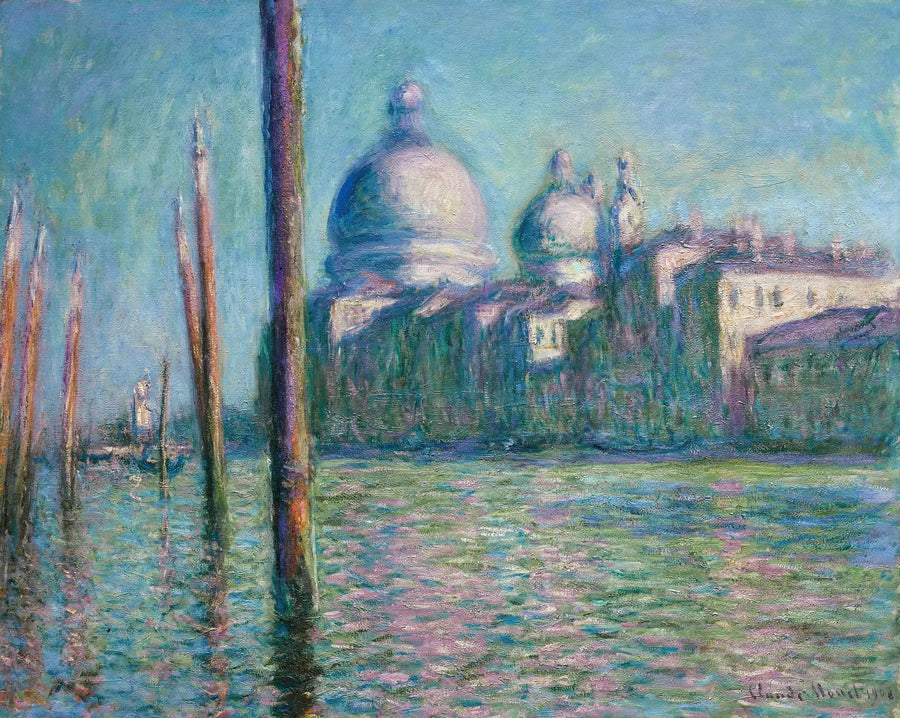 Le Grand Canal, Venise - Claude Monet