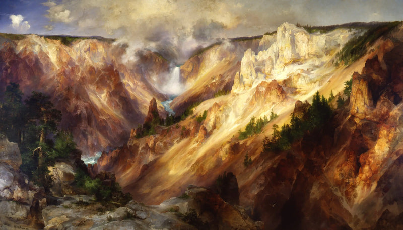 Le Grand Canyon de Yellowstone - Thomas Moran