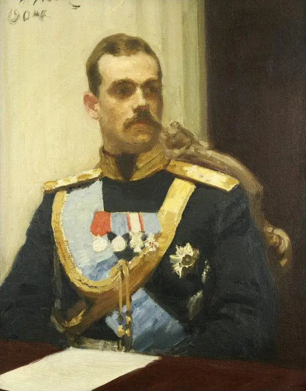 Le Grand duc Michel - Ilya Repin image 1 tableau peint à l’huile sur toile