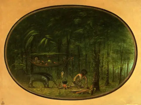 Le Grand Fourmilier - George Catlin - Alpha Reproduction