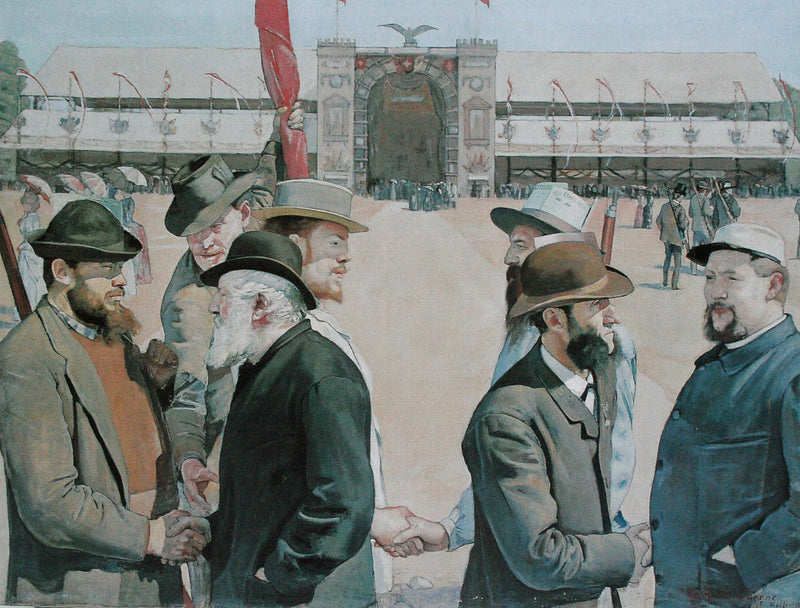 Le Grütli moderne - Ferdinand Hodler