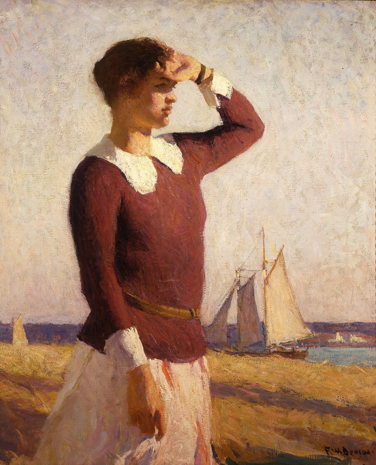 Le Guetteur - Frank Weston Benson