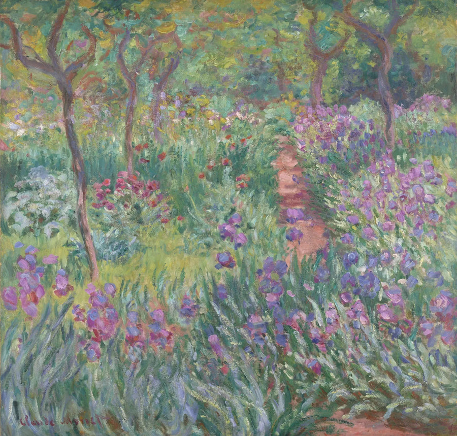 Le jardin de l'artiste à Giverny - Claude Monet