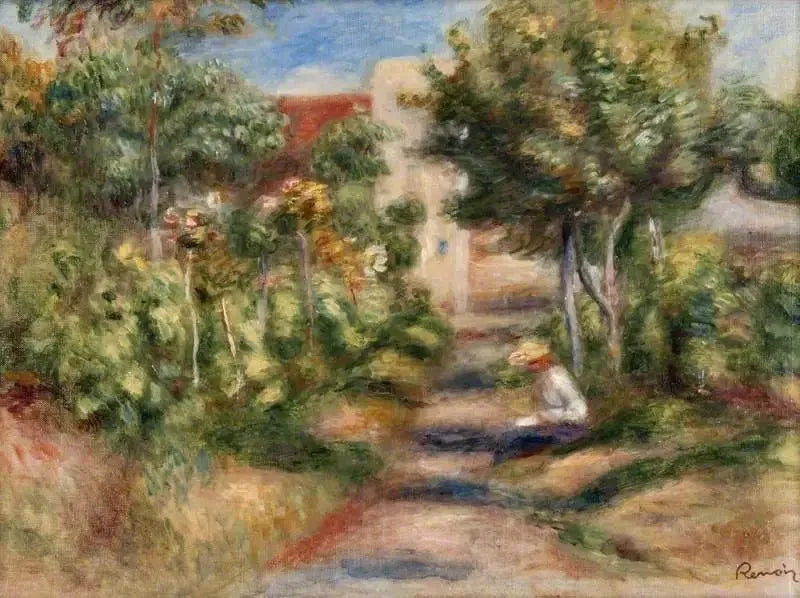 Le jardin du peintre - Pierre-Auguste Renoir