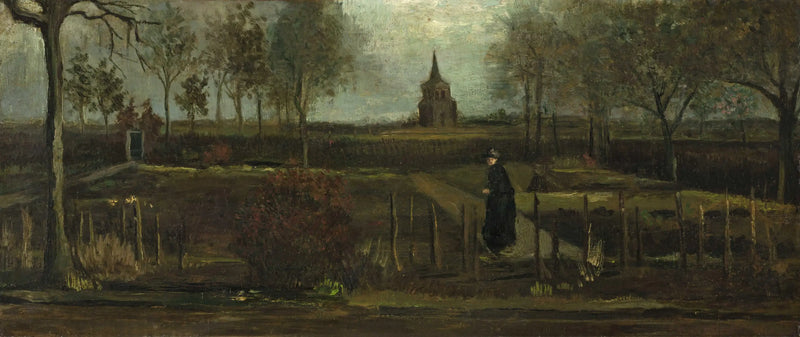 Le Jardin du presbytère de Nuenen au printemps - Vincent van Gogh