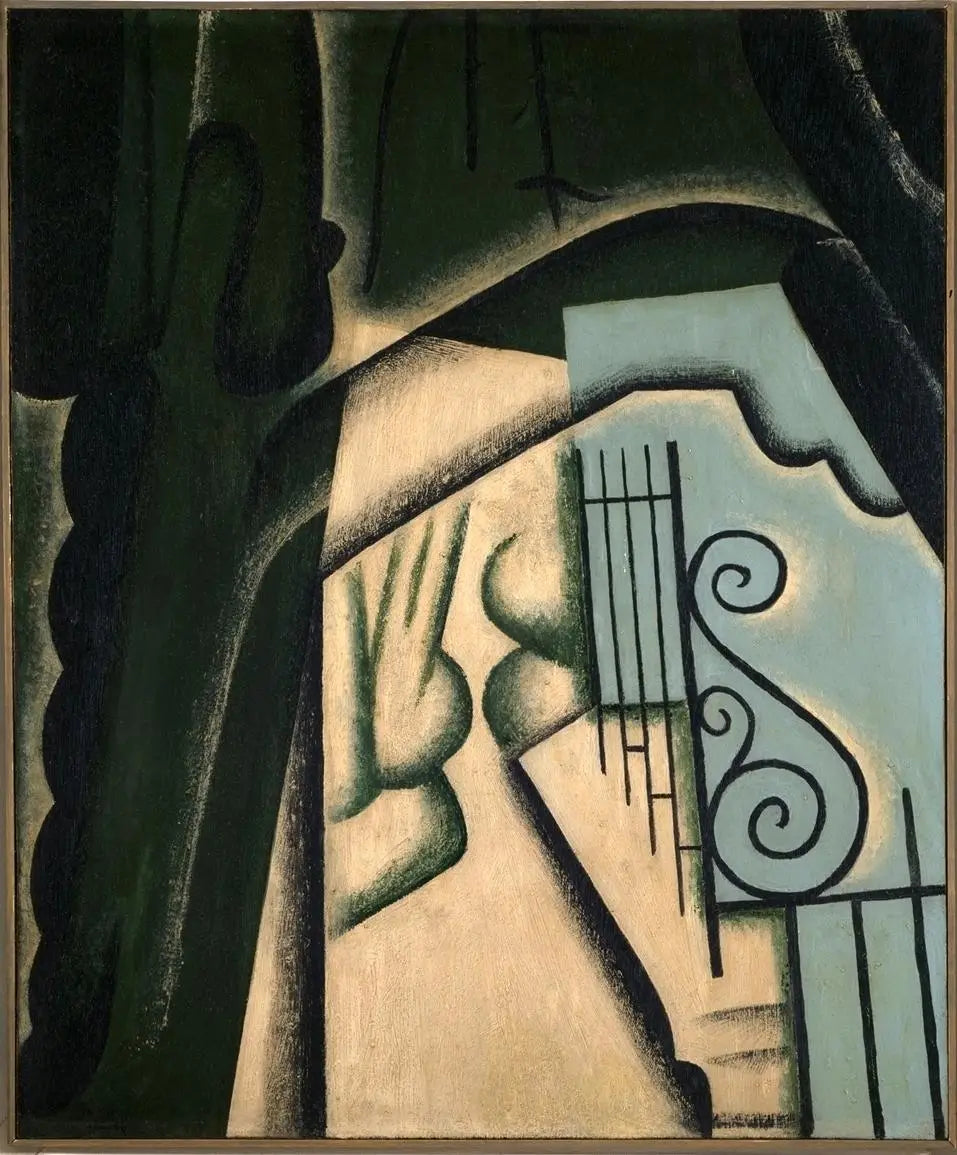 Le jardin - Juan Gris image 1 tableau peint à l’huile sur toile