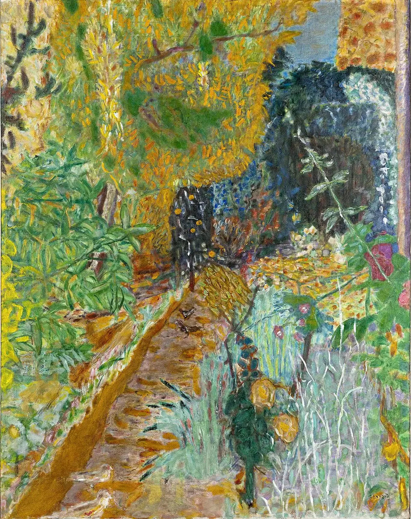 Le jardin - Pierre Bonnard